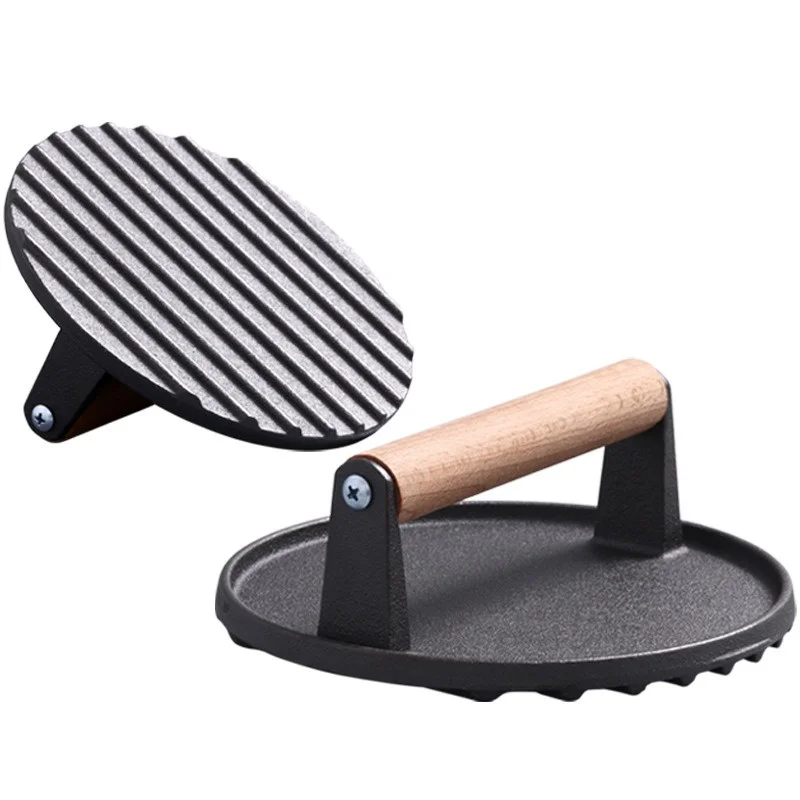 Heavy Equipment Grinder - 1pc Cast iron Rectangular Meat Press
