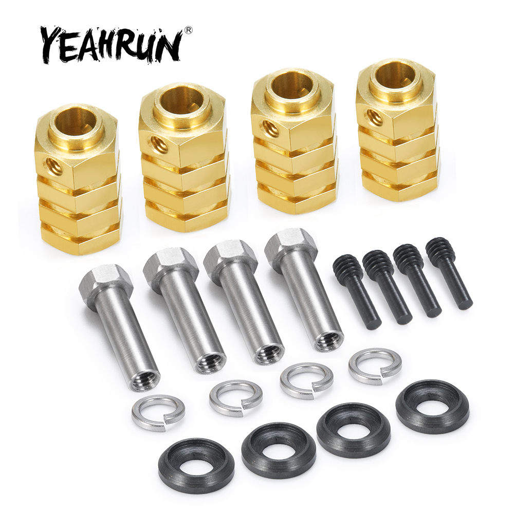 Heavy Equipment Vehicles - YEAHRUN 4pcs 15/20mm Heavy Duty Brass