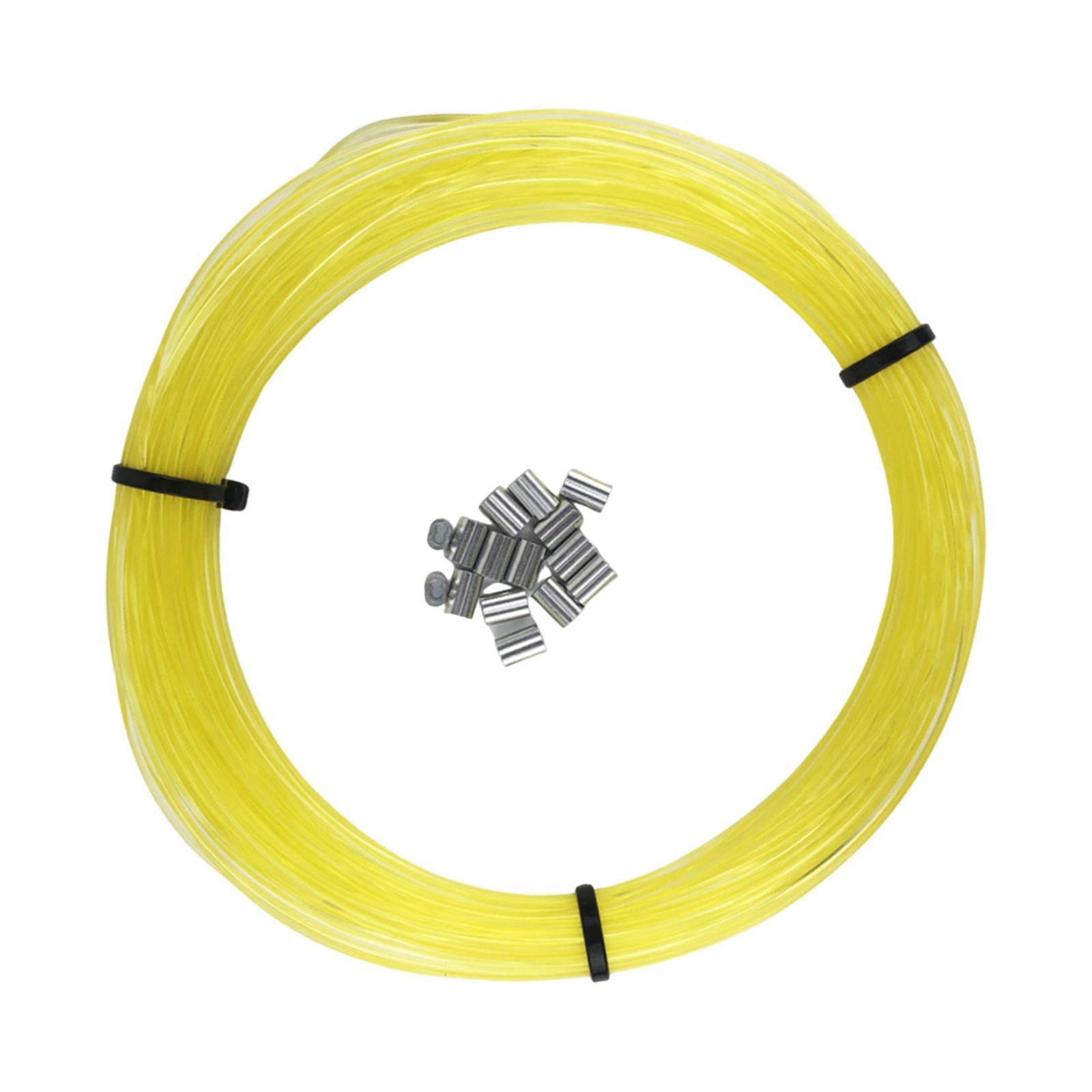 Heavy Equipment Yellow - 30m High Strength Yellow Nylon Fishing