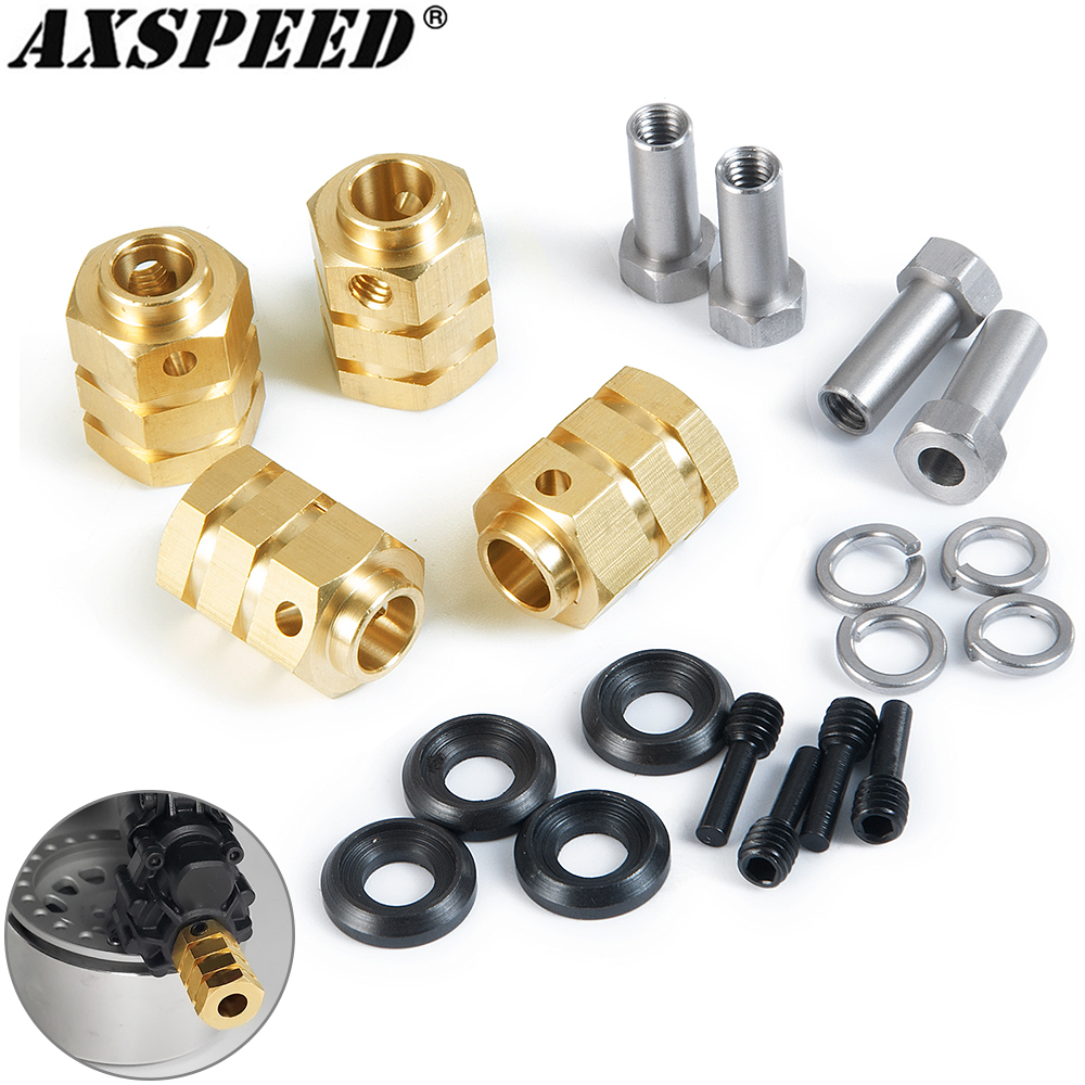 Heavy Equipment Vehicles - AXSPEED 4PCS 12mm Wheel Hex Adapter