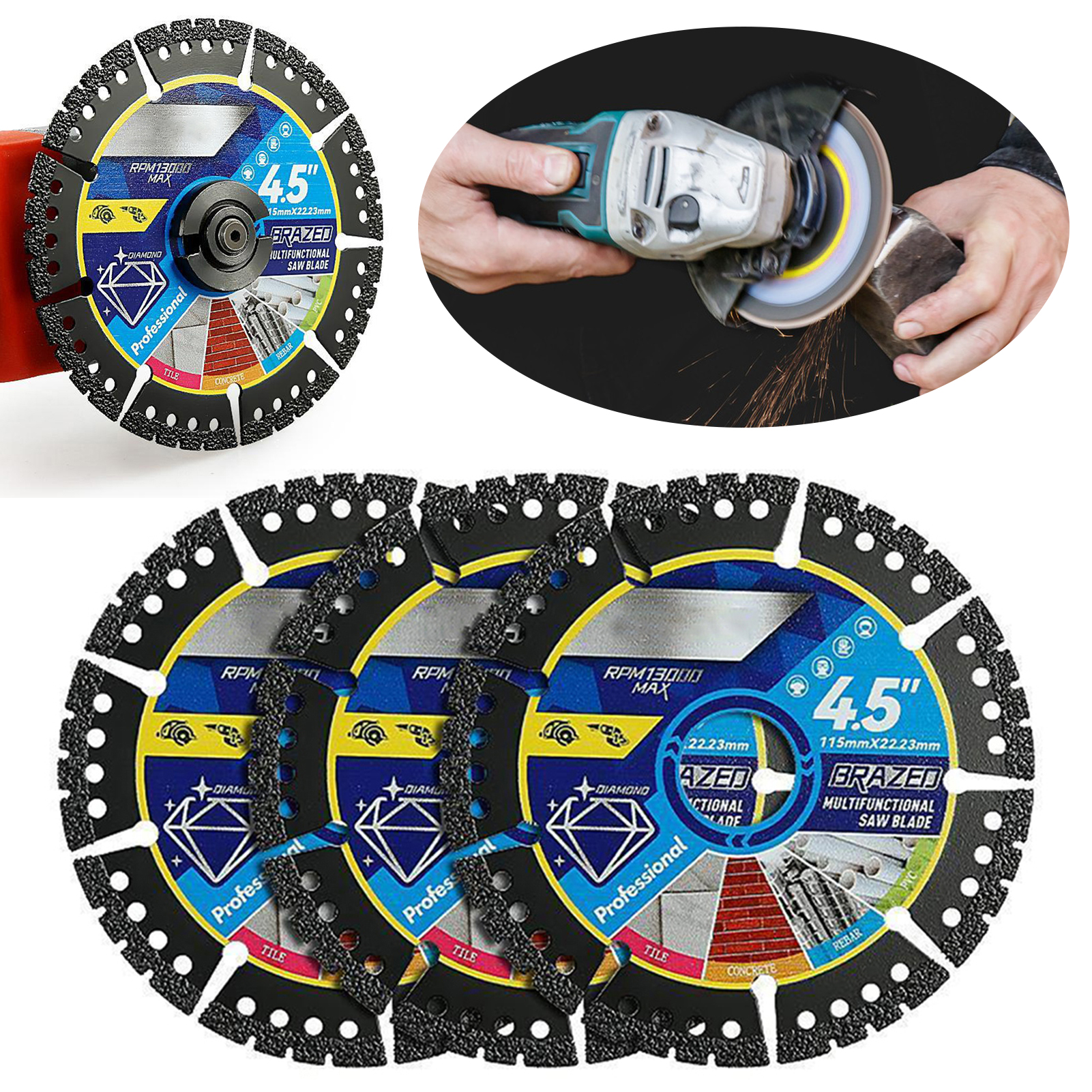Heavy Equipment Grinder - Angle Grinder Saw Blade Metal Heavy