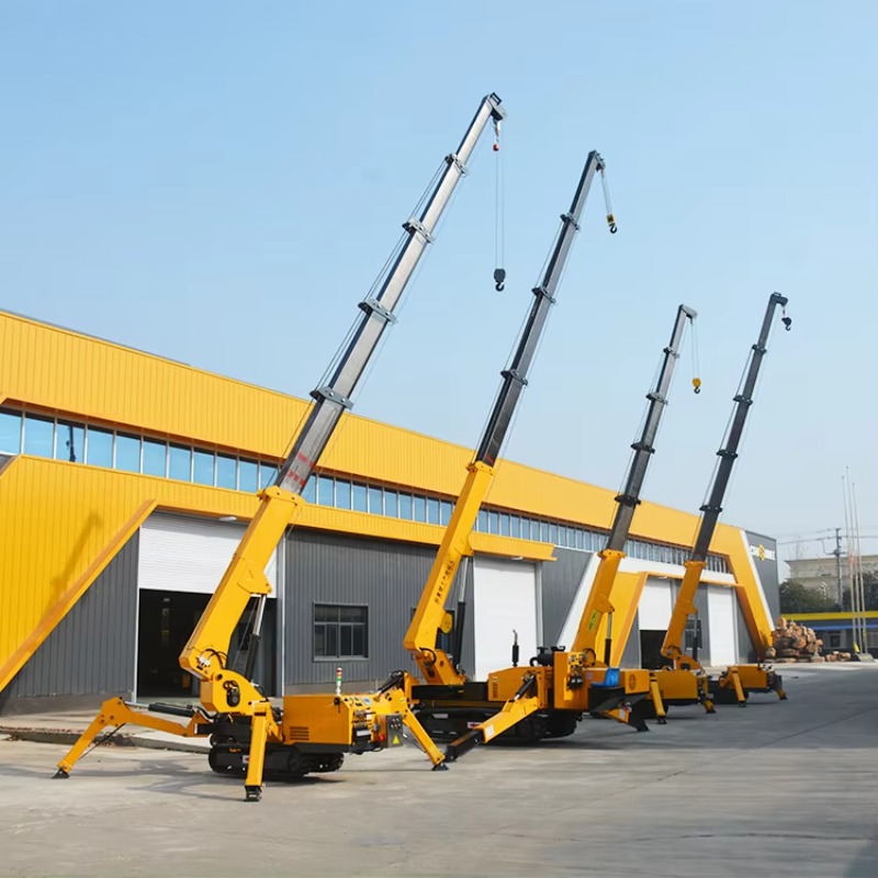 Heavy Equipment And Machinery - 8T Hydraulic Spider Crane Heavy Duty