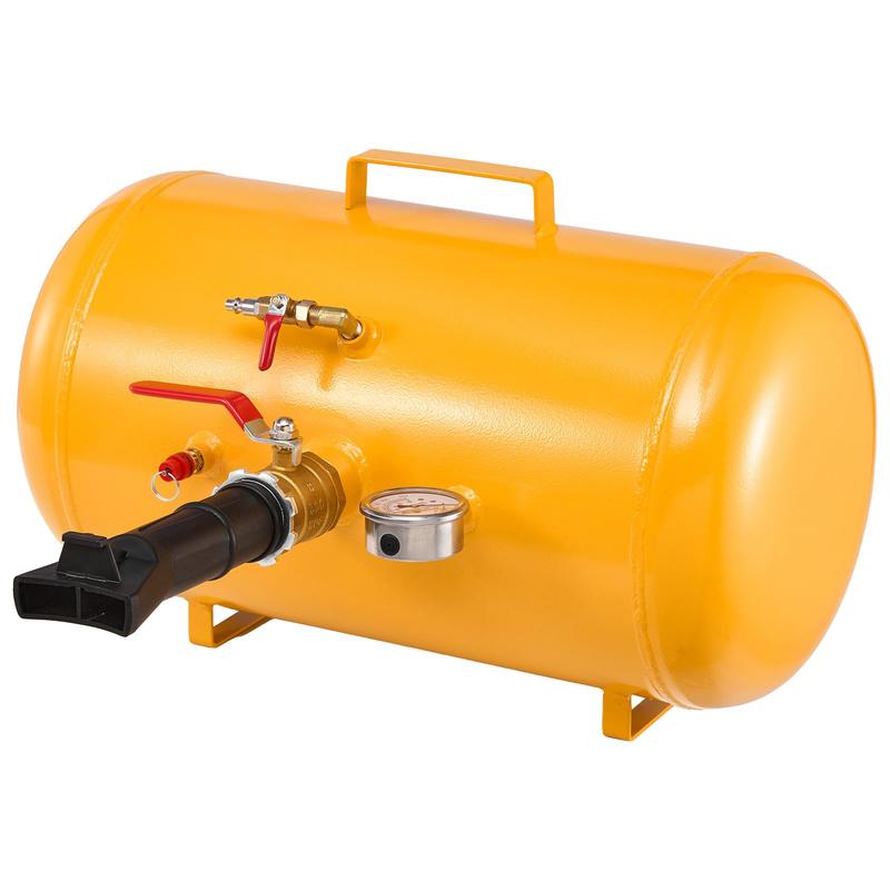 Heavy Equipment Yellow - Pneumatic Tire Seating Tool 10 Gallon