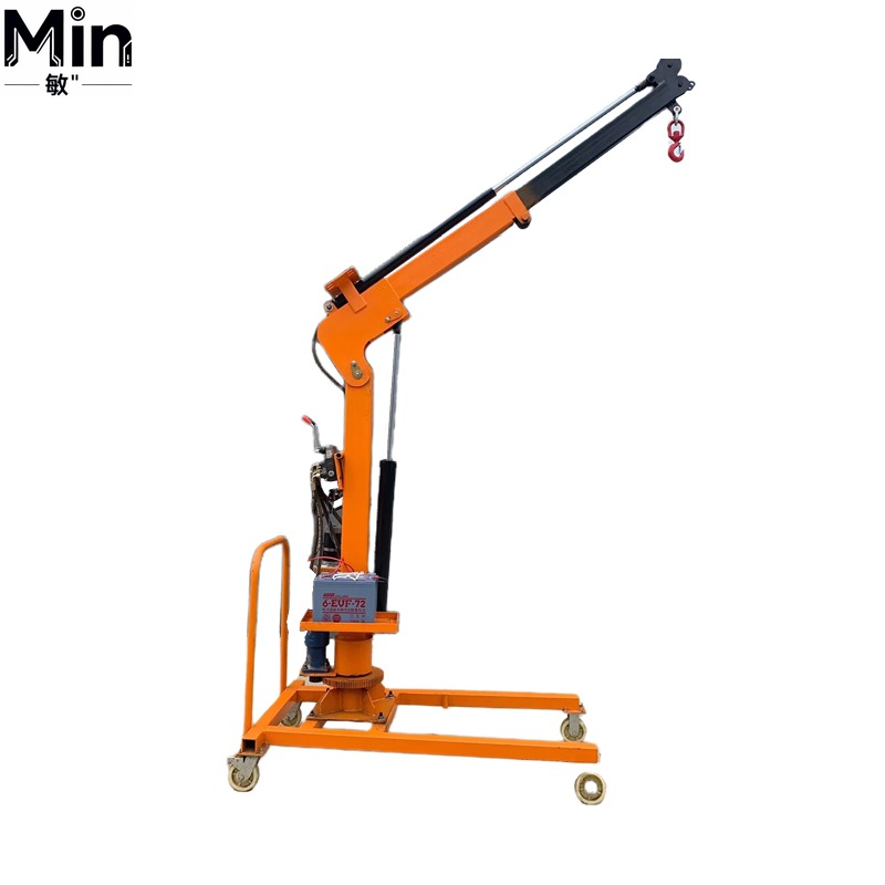 Heavy Equipment Crane - Mobile Hydraulic Crane, Simple Rotation, Truck