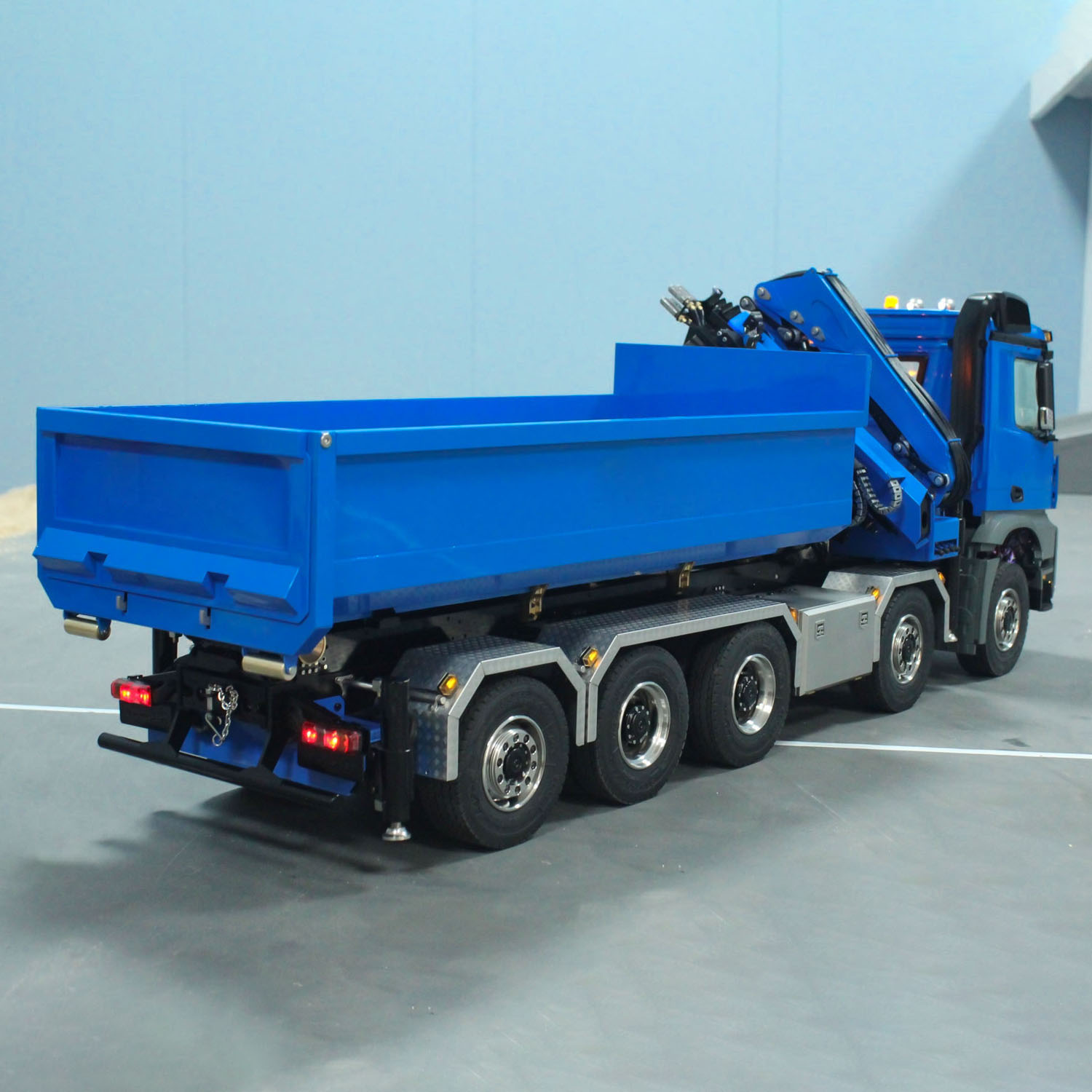 10x10 RC 1/14 Hydraulic Metal  - Heavy Equipment Crane ulasan dan harga