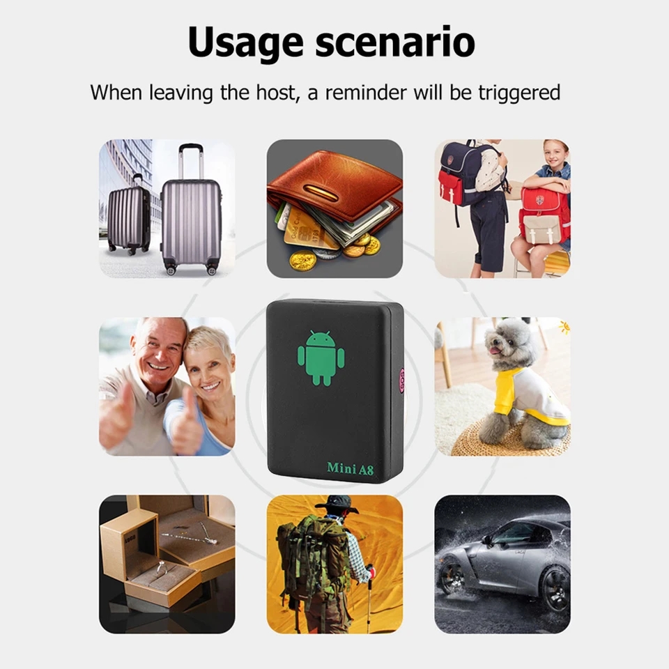 A8 Mini GPS Tracker Car Real T - Heavy Equipment Gps Tracker ulasan dan harga
