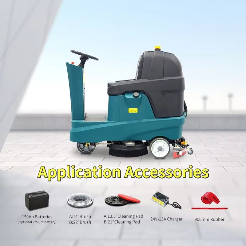Industrial Cleaning Equipment  - Industrial Floor Scrubber ulasan dan harga