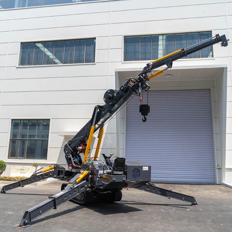 Mini Spider Crane Compact Elec - Heavy Equipment And Machinery ulasan dan harga