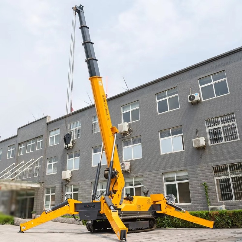 Mini Spider Crane Compact Elec - Heavy Equipment And Machinery ulasan dan harga
