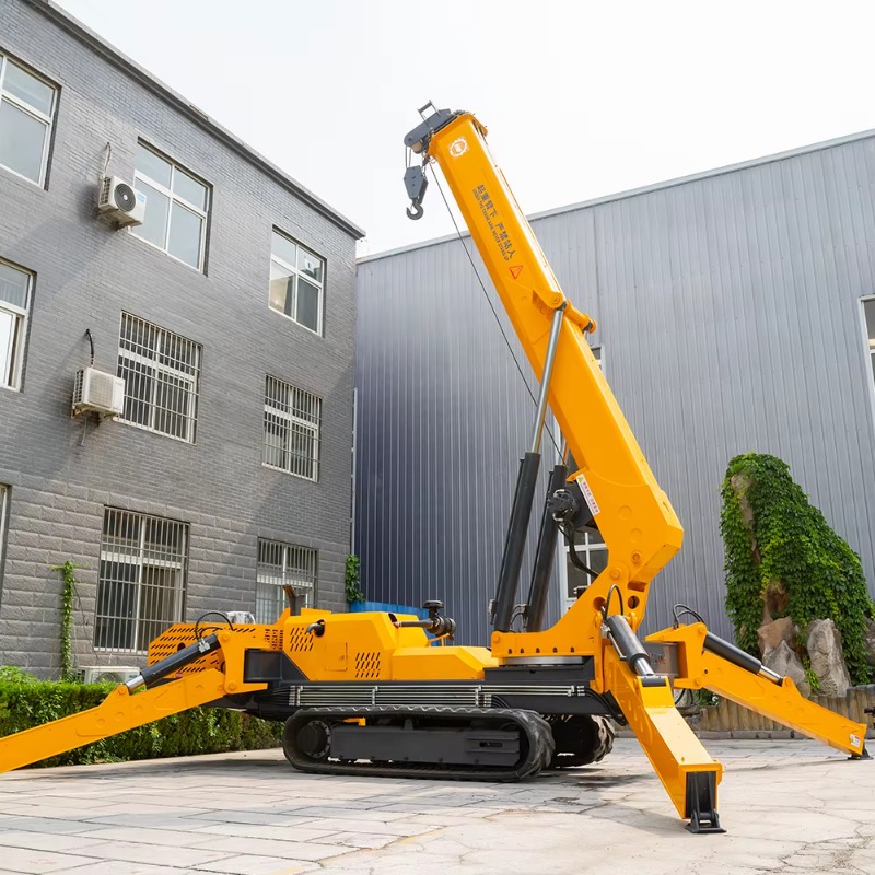 Mini Spider Crane Compact Elec - Heavy Equipment And Machinery ulasan dan harga