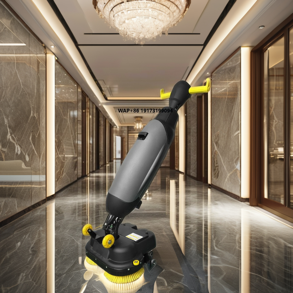 Industrial Walk Behind Compact - Industrial Floor Scrubber ulasan dan harga