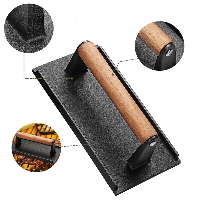 1pc Cast iron Rectangular Meat - Heavy Equipment Grinder ulasan dan harga