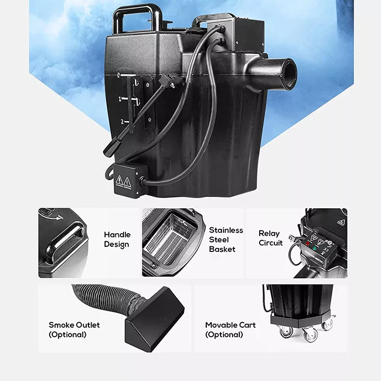 3500W Low Lying Dry Ice Fog Ma - Heavy Equipment In Chinese ulasan dan harga