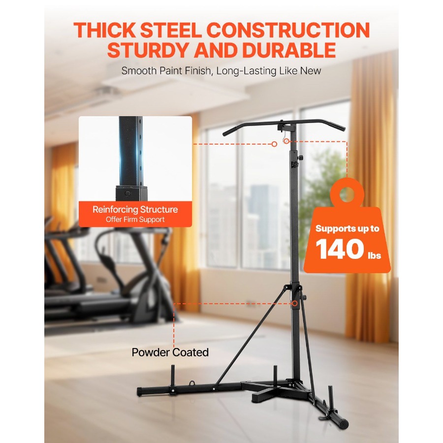 2 in 1 Punching Bag Stand Stee - Heavy Equipment Usa ulasan dan harga