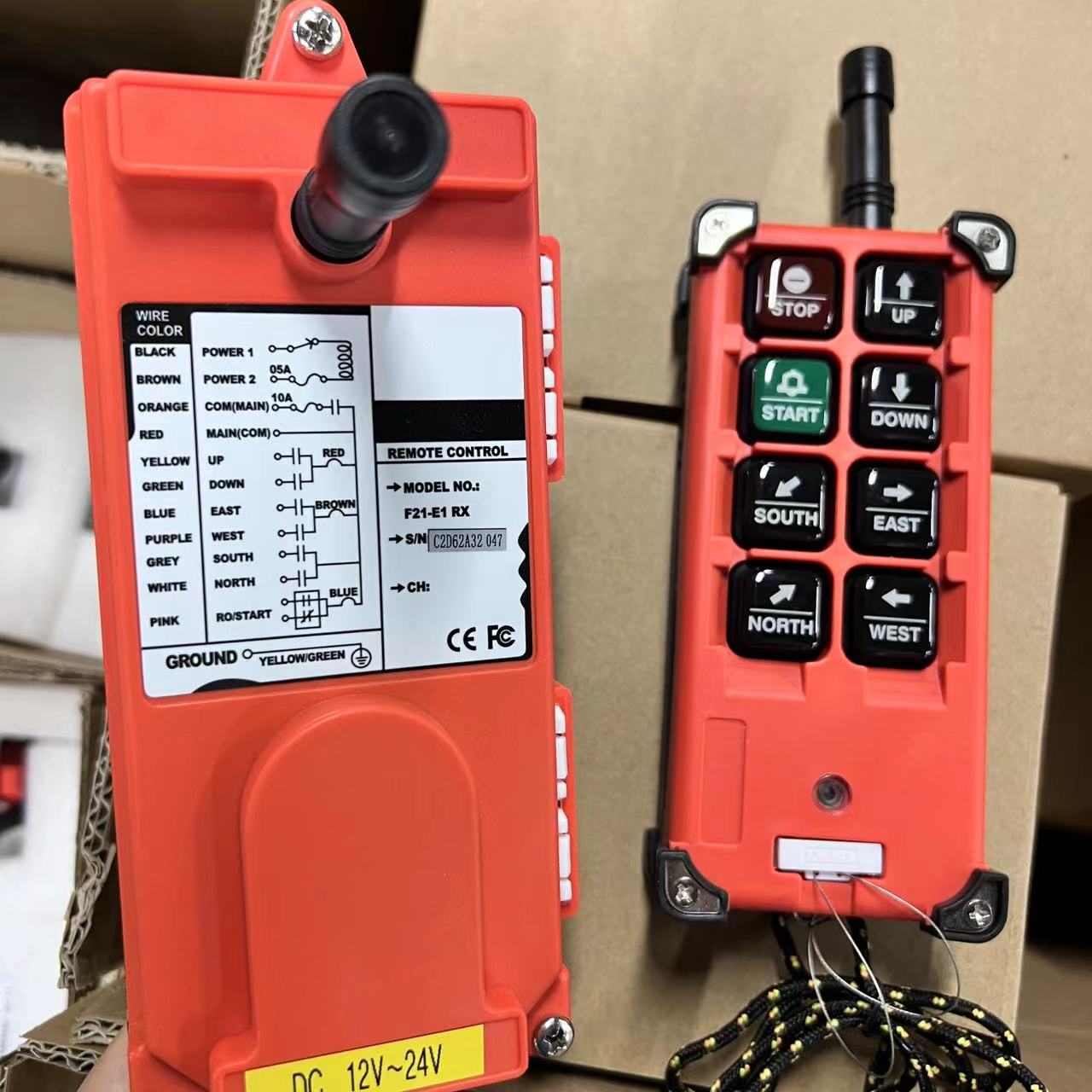 High quality F21-E1B VHF/UHF I - Heavy Equipment Crane ulasan dan harga