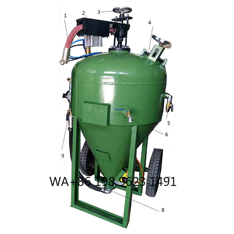 Hot Sale Portable Sand Blastin - Heavy Equipment Sales ulasan dan harga