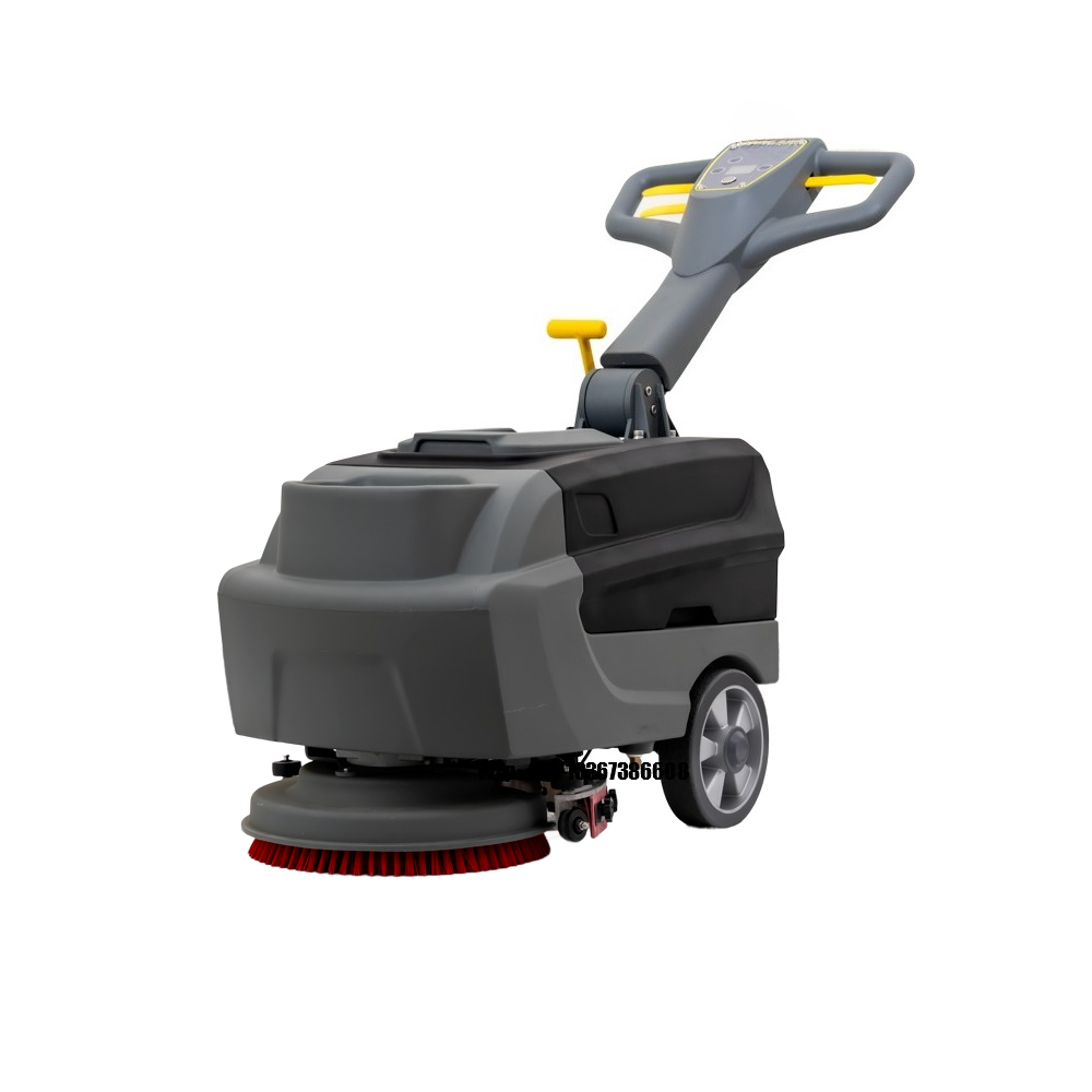 Mini Hand-push Floor Scrubber  - Industrial Floor Scrubber ulasan dan harga
