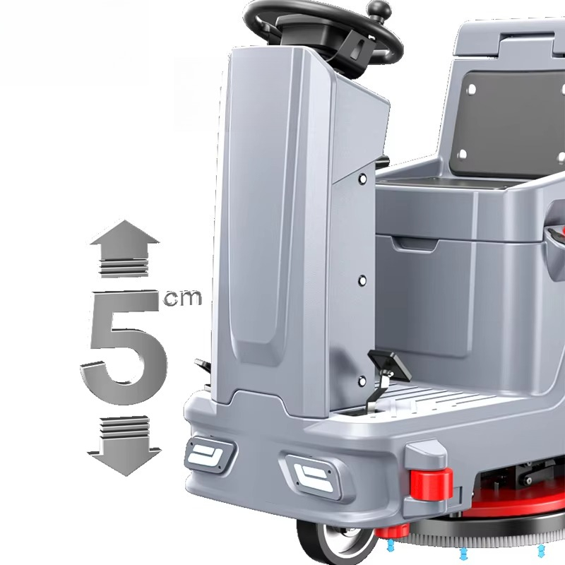 Driving Type Outdoor Industry  - Industrial Floor Scrubber ulasan dan harga