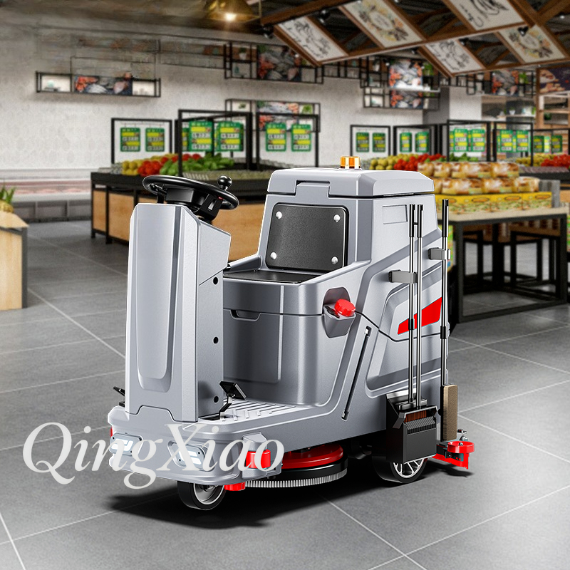 Driving Type Outdoor Industry  - Industrial Floor Scrubber ulasan dan harga