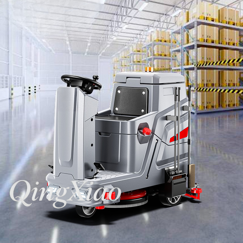 Driving Type Outdoor Industry  - Industrial Floor Scrubber ulasan dan harga