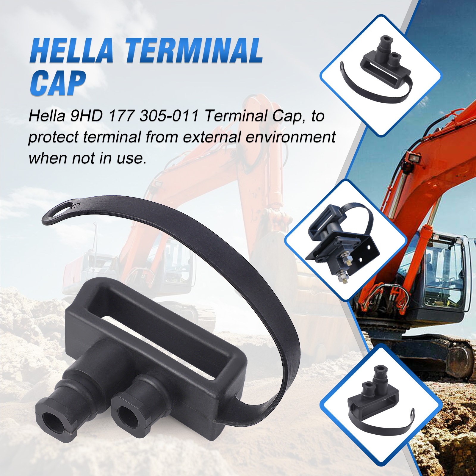 9HD 177 305-011 Terminal Cap F - Heavy Equipment In Mining ulasan dan harga