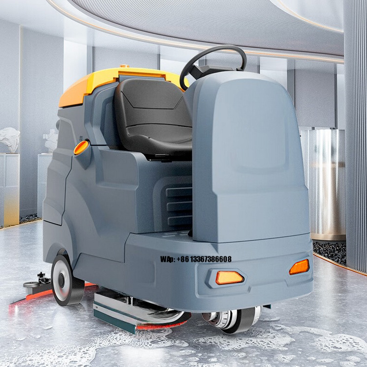 Double Professional Brush Floo - Industrial Floor Scrubber ulasan dan harga