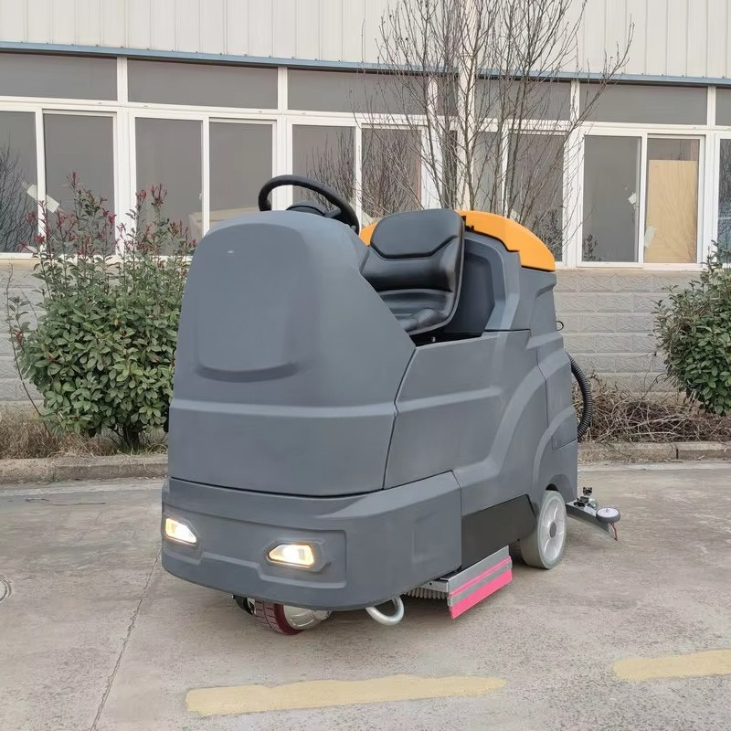 Double Professional Brush Floo - Industrial Floor Scrubber ulasan dan harga