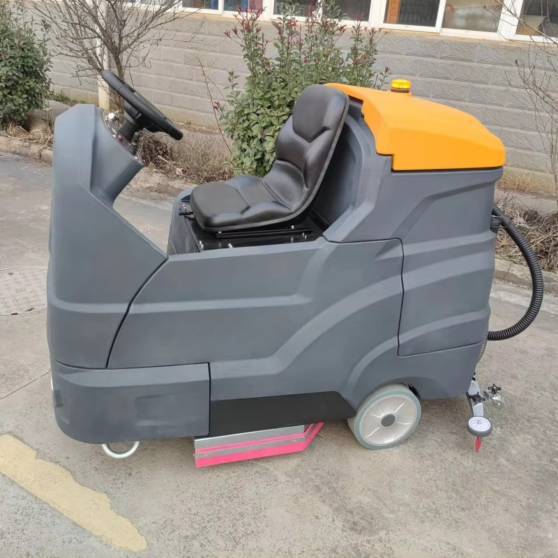 Double Professional Brush Floo - Industrial Floor Scrubber ulasan dan harga