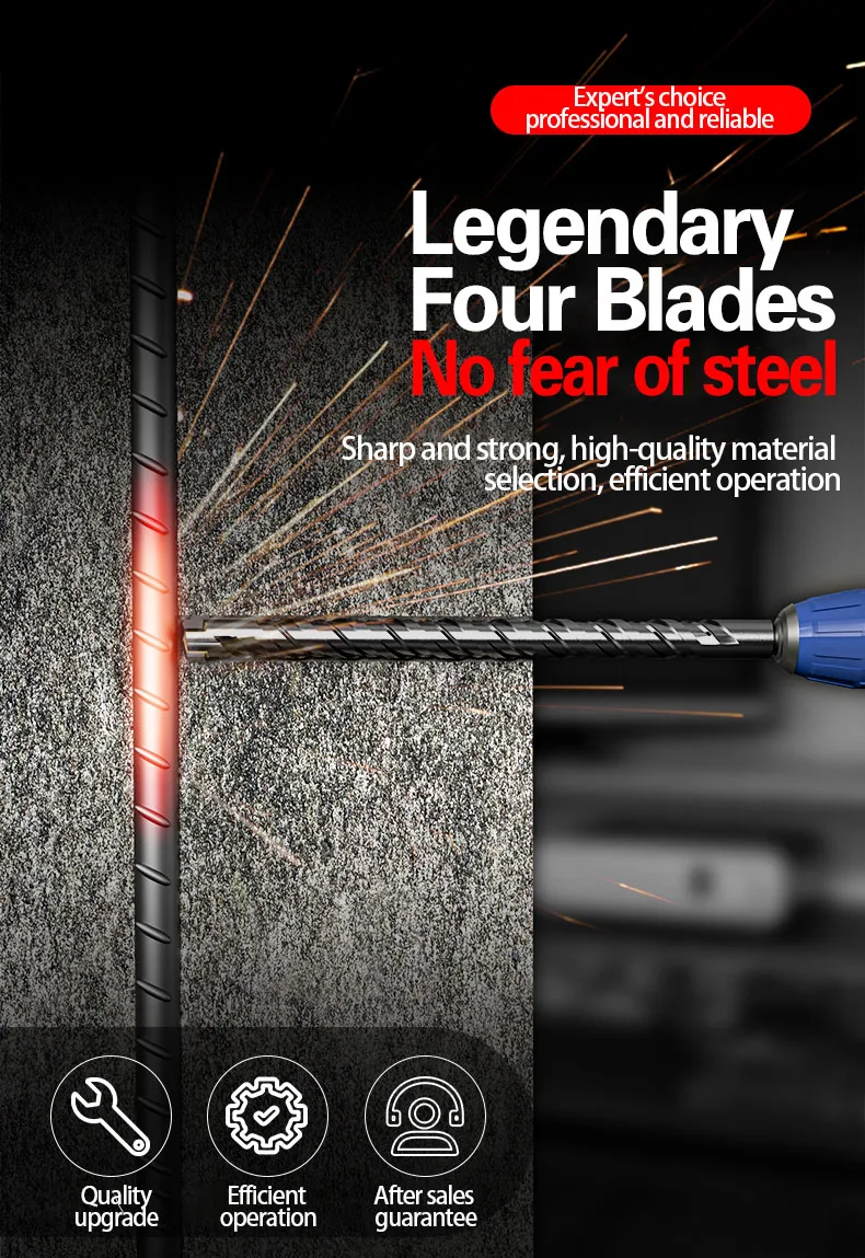 Concrete SDS Plus Drill Bit Cr - Concrete Breaker Demolition ulasan dan harga
