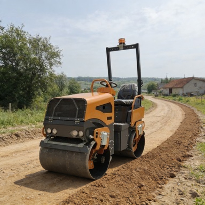 Compactor Road Roller Vibrator - Heavy Equipment And Machinery ulasan dan harga