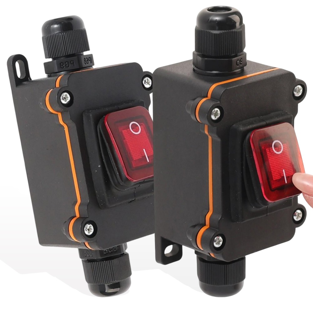 Universal Inline Rocker Switch - Heavy Equipment Grinder ulasan dan harga