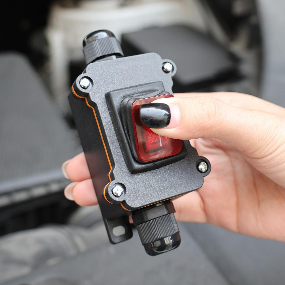 Universal Inline Rocker Switch - Heavy Equipment Grinder ulasan dan harga