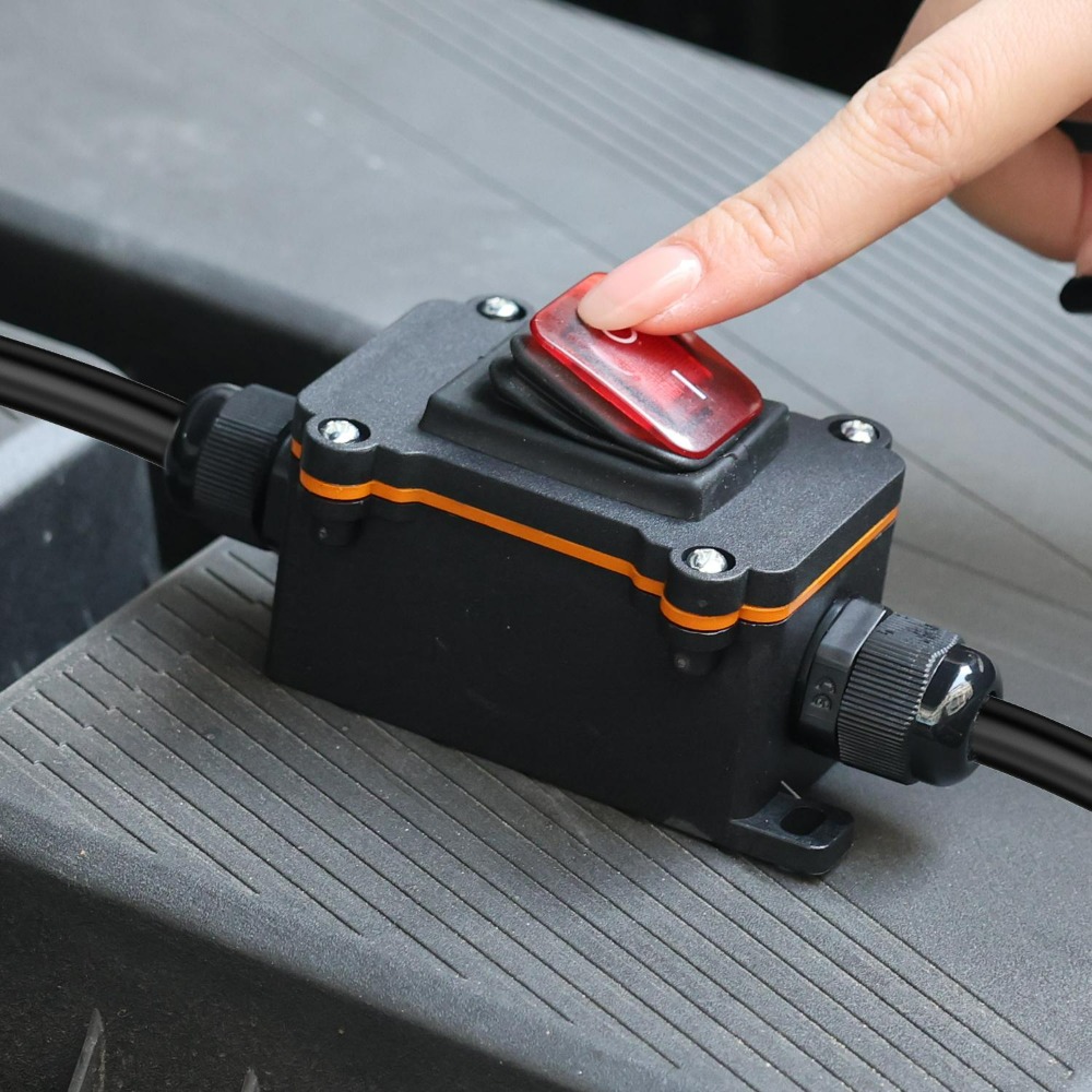 Universal Inline Rocker Switch - Heavy Equipment Grinder ulasan dan harga