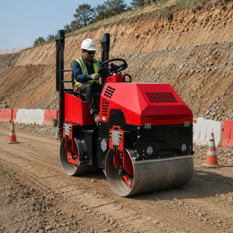 Double Drum Vibratory Road Rol - Heavy Equipment And Machinery ulasan dan harga