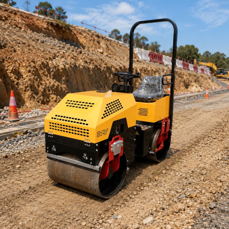 Double Drum Vibratory Road Rol - Heavy Equipment And Machinery ulasan dan harga