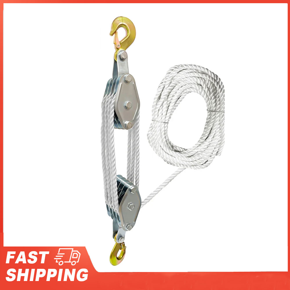 270° Rotatable Rope Pulley Blo - Heavy Equipment Crane ulasan dan harga