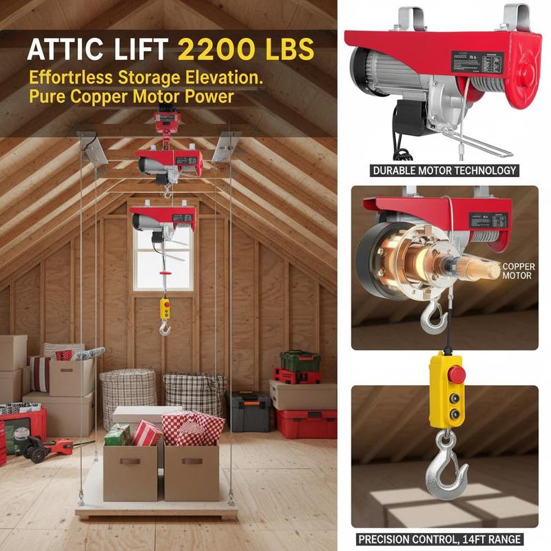High Capacity Power Winch 2200 - Heavy Equipment Lifting ulasan dan harga