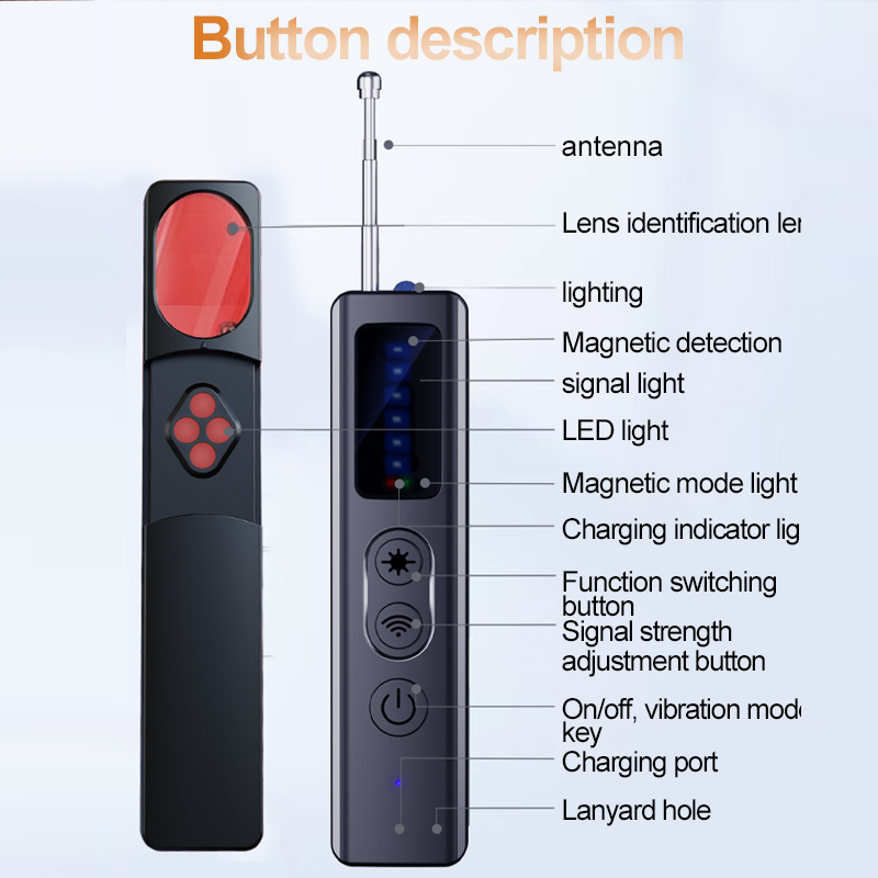 Hidden Camera Detector Anti-Sp - Heavy Equipment Gps Tracker ulasan dan harga
