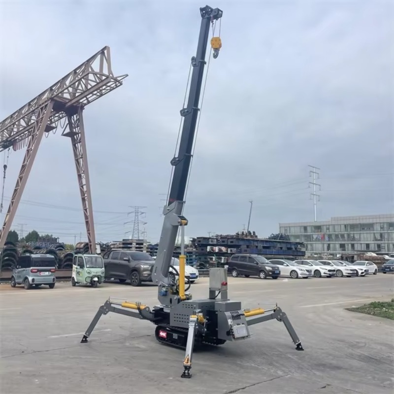 Compact Mini Spider Crane Hydr - Heavy Equipment Lifting ulasan dan harga