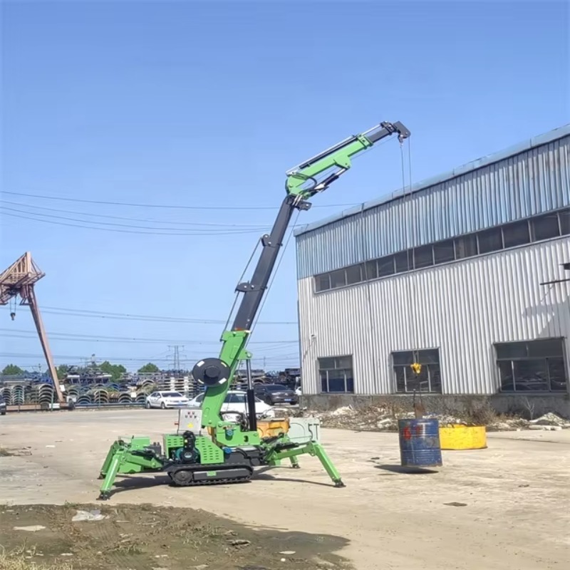 Compact Mini Spider Crane Hydr - Heavy Equipment Lifting ulasan dan harga