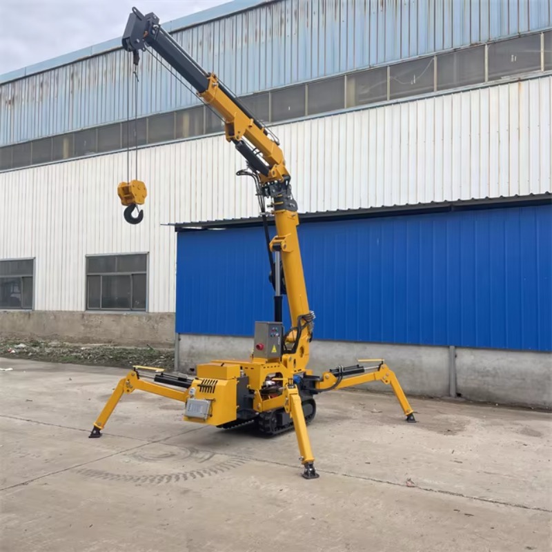 Compact Mini Spider Crane Hydr - Heavy Equipment Lifting ulasan dan harga