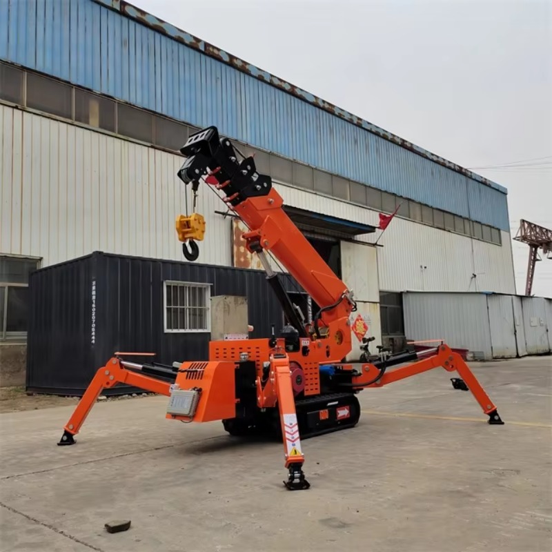 Compact Mini Spider Crane Hydr - Heavy Equipment Lifting ulasan dan harga