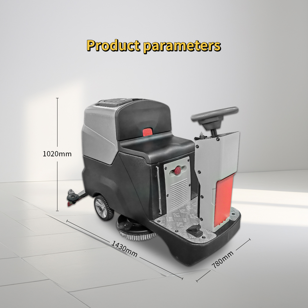 Commercial Industrial Ride-on  - Industrial Floor Scrubber ulasan dan harga