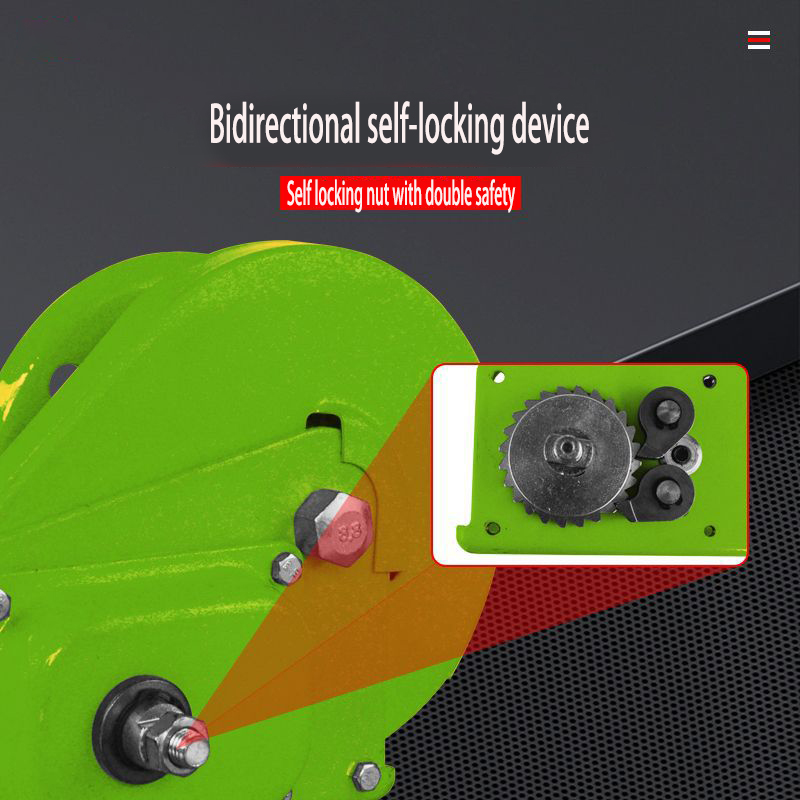 Manual Winch Bidirectional Sel - Heavy Equipment Crane ulasan dan harga
