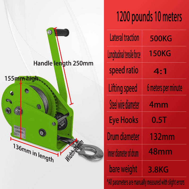 Manual Winch Bidirectional Sel - Heavy Equipment Crane ulasan dan harga
