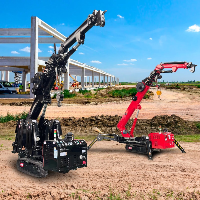 Compact Mini Spider Crane Hydr - Heavy Equipment Lifting ulasan dan harga