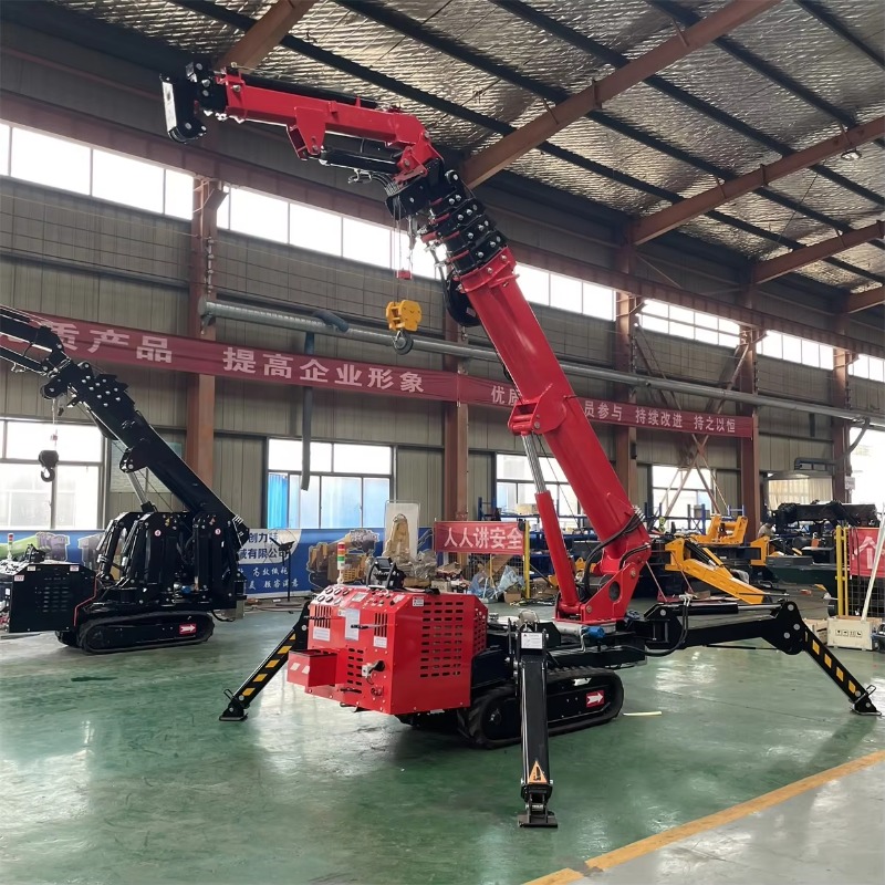 Compact Mini Spider Crane Hydr - Heavy Equipment Lifting ulasan dan harga