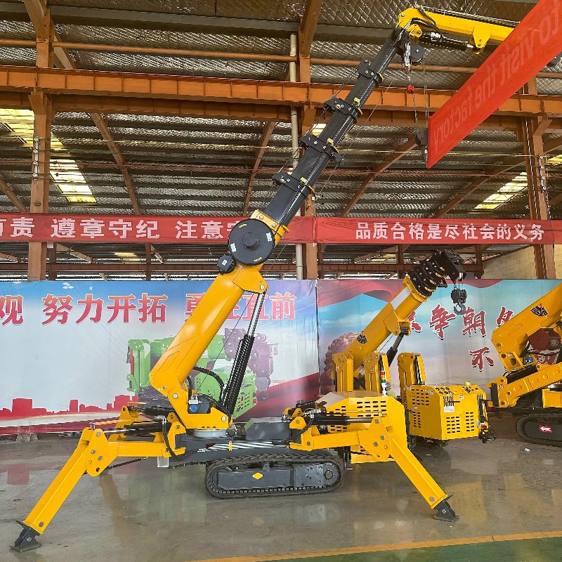 Compact Mini Spider Crane Hydr - Heavy Equipment Lifting ulasan dan harga