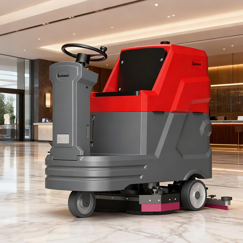 Industrial Cordless Floor Wash - Industrial Floor Scrubber ulasan dan harga