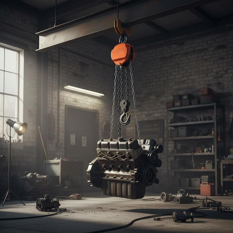 Chain hoist with 3-ton lifting - Heavy Equipment And Machinery ulasan dan harga